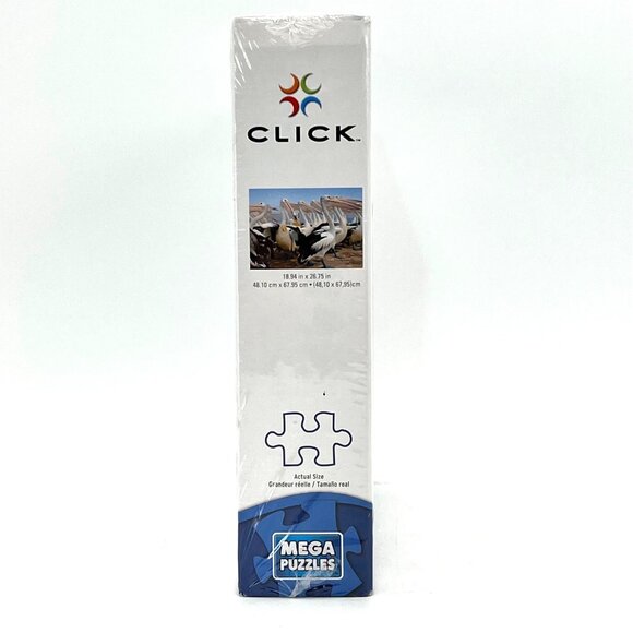 Mega Puzzles Click 1000-Piece Australian Pelicans Jigsaw Puzzle Aussie Birds New - Picture 6 of 9